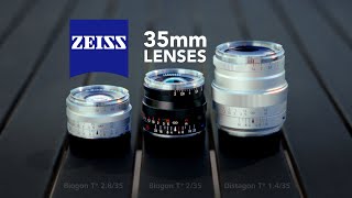 Comparing the Zeiss 35mm ZM Lenses for Leica