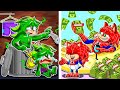RICH Sonic Spider Vs POOR Shadow Hulk?? | Sonic Hedgehog 2 Animation | Sonic Adventures