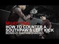 Muay Thai: How To Counter A Southpaw's Left Kick | Evolve University