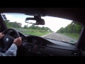 at limit driving m3 e92 autobahn near crash