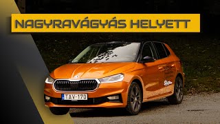 Nagyravágyás helyett. Skoda Fabia TSI 2023 - DRIVEN új autó teszt