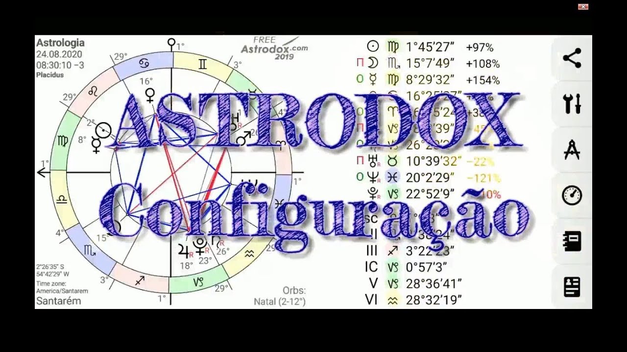 Astrodox Configuração Do Aplicativo - YouTube