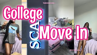 VLOG: SCAD college move in day|shopping,road trip,dorm tour, unpacking| Kay takes on atl!