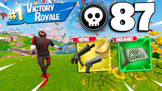 87 Elimination IKONIK Solo vs Squads WIN Full Gameplay (Fortnite Chapter 5 Season 2)!