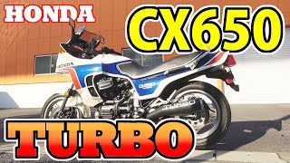 【ホンダ】CX650TURBO　円安で海外からオファー多数、レビュー＆エンジン始動