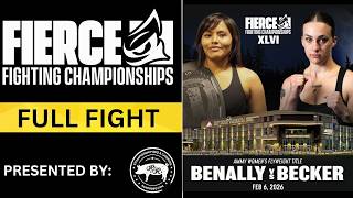 CHLOE BECKER VS KIYANI BENALLY | FFC 46