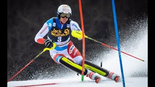 Ramon Zenhäusern wins slalom (Kranjska Gora 2019)
