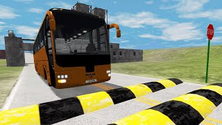 Trucks Cars vs Massive Speed Bumps #163 – BeamNG.Drive