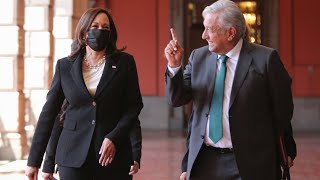 Visita oficial de la vicepresidenta de Estados Unidos, Kamala Harris, desde Palacio Nacional