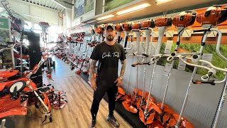 Prezentare Stihl Fs 261-C la magazinul Conti din Zalau.(Stihl Fs 261-C at local Stihl dealer.)