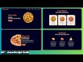 Build a Complete Responsive Food & Restaurant Website using HTML CSS JavaScript | JavaScript Code