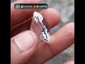 batu kecubung air . natural rock crystal quartz. kat 02