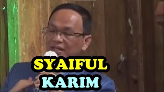 Syaiful Karim, KESADARAN PUNCAK DATANGKAN KEKAYAAN