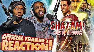 SHAZAM! FURY OF THE GODS Official Trailer 2 Reaction