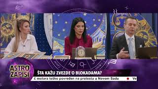 ASTRO ZAPISI - Šta govore zvezde o blokadama u Srbiji?! Astrolozi o gorućim temama