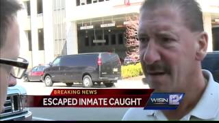 Escaped inmate found in ceiling