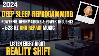 Sleep Meditation & Powerful Affirmations Reprogram Subconscious (Inspired By Louise Hay) 2024