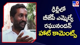 Raghunandan Rao Hot Comments - ఢిల్లీలో బీజేపీ ఎమ్మెల్యే రఘునందన్ హాట్ కామెంట్స్ - TV9