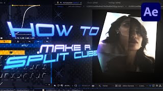SPLIT CUBE | After Effects Tutorial