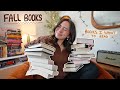 books you NEED to read this fall & my tbr 🍂