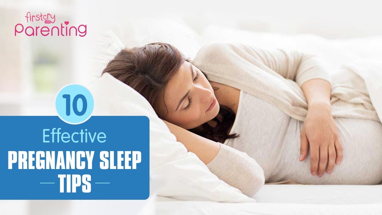 10 Tips To Sleep Better During Pregnancy - YouTube