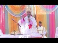 bishop celebrates first death anniversary mass for first christian in village in the jungles