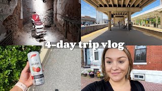 FLY WITH ME! 4 DAY TRIP (DTW, PHL, FLL LAYOVERS) EASTERN STATE PENITENTIARY | FLIGHT ATTENDANT VLOG