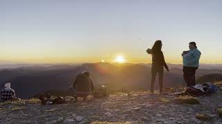 Mount Rainier, Fremont Lookout, Sunrise watch sunrise, September 2024.