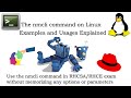 How to use the nmcli command on Linux in RHCSA / RHCE exam without memorizing any options