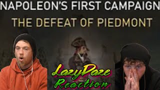 HISTORY ENTHUSIAST REACT: NAPOLEON'S FIRST CAMPAIGN - THE DEFEAT OF PIEDMONT  🎥🔍