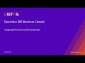 Dynamics 365 Business Central - Assigning Dimension in General Journals