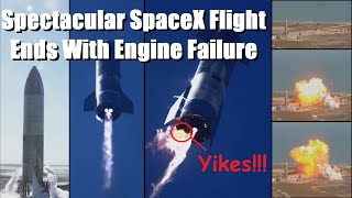 SpaceX Starship Number 9 Makes Perfect* Flight (*except for the landing which was a huge fireball)