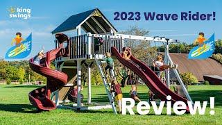 🏄‍♀️🏄‍♀️ Huge Swing Set Great for Lots of Younger Children | The All New 2023 Wave Rider Swing Set!