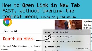 The correct way to open a link in a new tab, and the wrong way