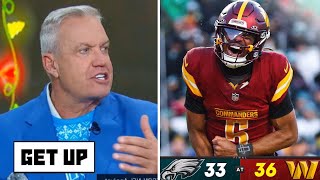 GET UP | I’ve seen enough, Jayden Daniels is the OROY! - Rex Ryan on Commanders beat Eagles 36-33