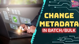 How to Change Metadata with ExifTool: Quick, Easy Batch Edits!