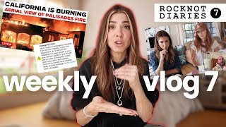 VLOG 7 - It Began Like a Normal Week... and Then the LA Fires 💔