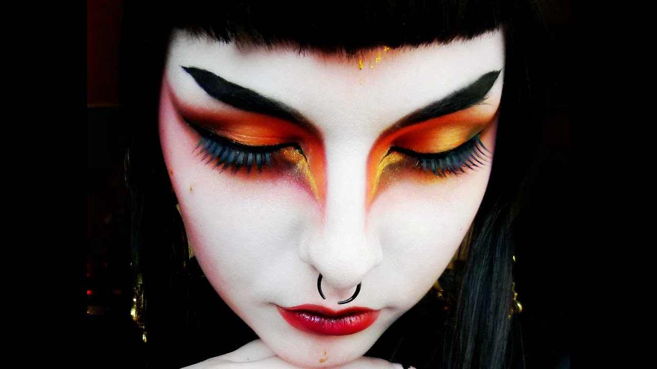 Dark Goth Makeup