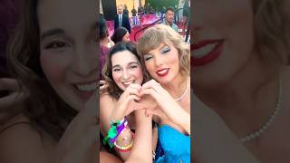 She met Taylor Swift for the first time 🥹❤️ #shorts #taylorswift #concert