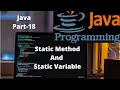 18.Java Basic Static Method & Static Variable