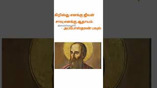 Apostle Paul |அப்போஸ்தலன் பவுல் #jesuschrist #bible #missionarylife