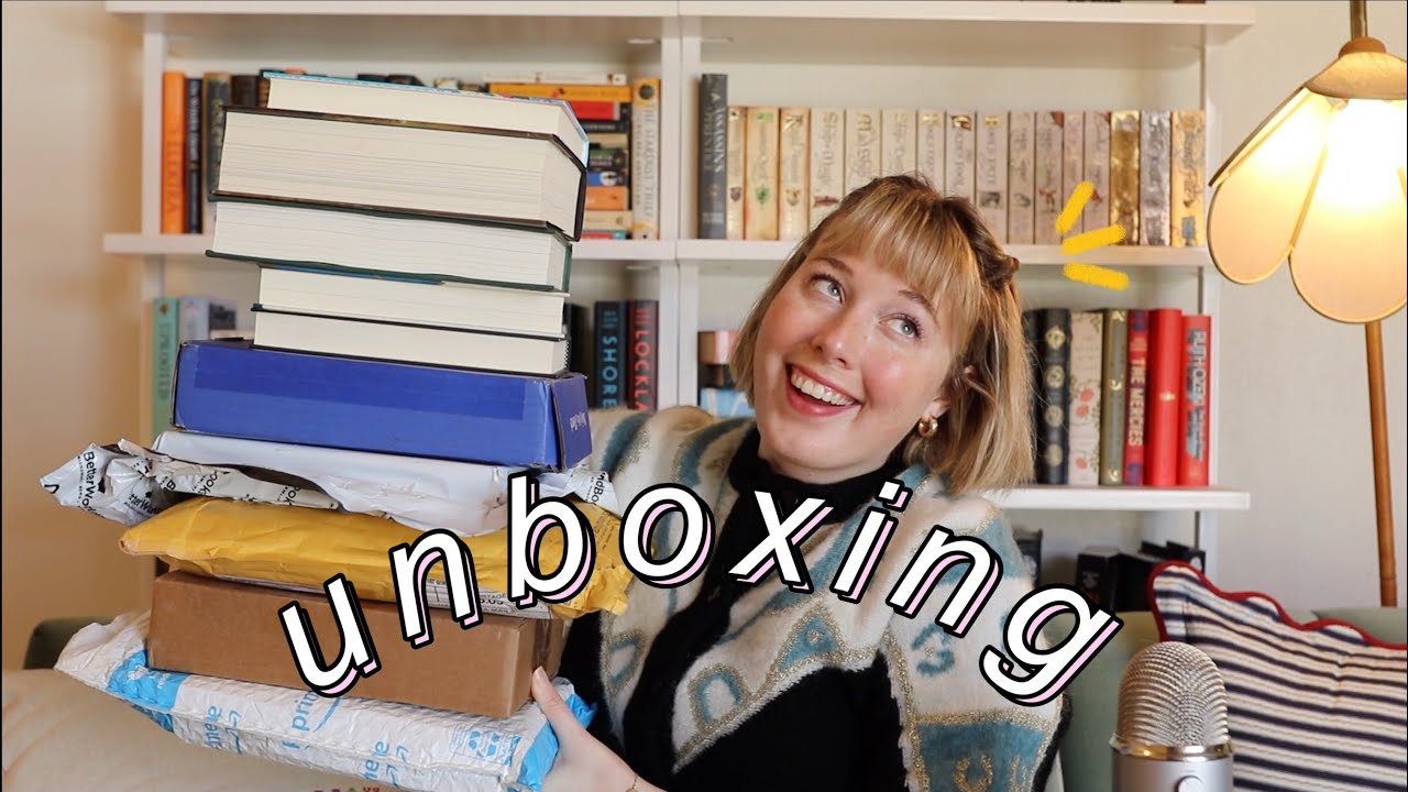 Big Unboxing Book Haul Youtube