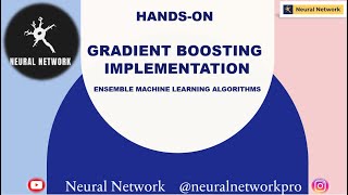 Hands-On Gradient Boosting Algorithm Implementation | Ensemble Machine Learning Algorithms