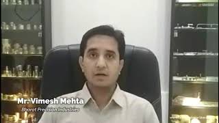 Testimonial by Bharat Precision Industries, For Crescendo Worldwide.