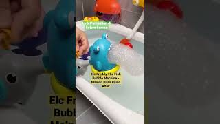 Mainan anak-Freddy The Fish Bubble Machine - Mainan Busa Balon Anak#shopeehaul #barangunik