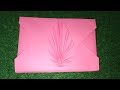 cara membuat amplop dari kertas origami mudah. amplop unik bentuk daun