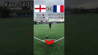 England 🏴󠁧󠁢󠁥󠁮󠁧󠁿 vs France🇫🇷 highlights💥| #shorts