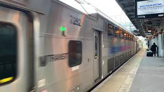 Amtrak Septa \u0026 Njt action at Trenton Transit Center