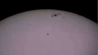 Huge sunspot (AR???) is on the way! First Video [Full HD 1080p]