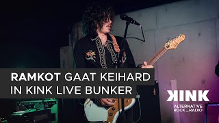 Ramkot speelt Claim To Fame, Zeppelin en Don't Drop Down in KINK Live Bunker